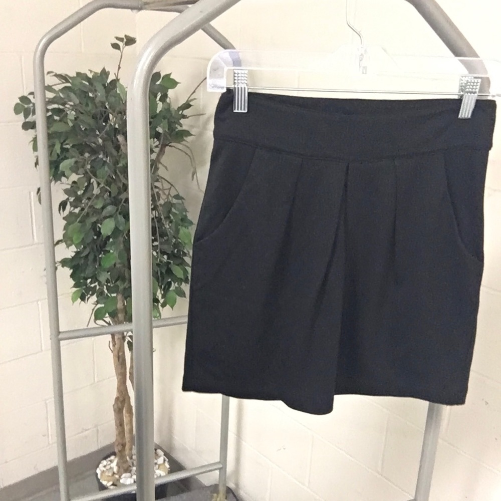 Derek heart black miniskirt small
